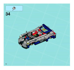 LEGO 8634 instructions page 70 – build guide