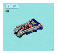 LEGO 8634 instructions page 71 – build guide