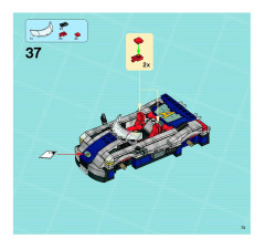 LEGO 8634 instructions page 73 – build guide