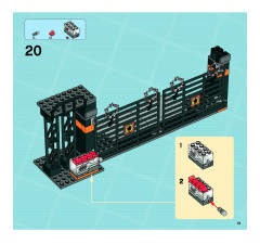 LEGO 8634 instructions page 19 – build guide