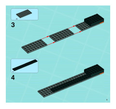 LEGO 8634 instructions page 3 – build guide