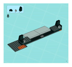 LEGO 8634 instructions page 7 – build guide