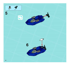 LEGO 8635 instructions page 10 – build guide