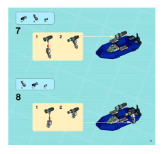 LEGO 8635 instructions page 11 – build guide