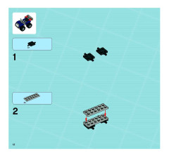 LEGO 8635 instructions page 12 – build guide