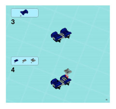 LEGO 8635 instructions page 13 – build guide