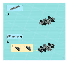 LEGO 8635 instructions page 17 – build guide