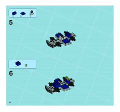 LEGO 8635 instructions page 18 – build guide