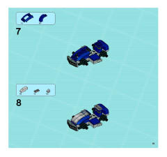 LEGO 8635 instructions page 19 – build guide