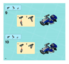 LEGO 8635 instructions page 20 – build guide