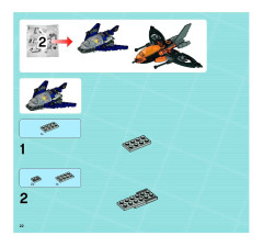 LEGO 8635 instructions page 22 – build guide