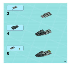 LEGO 8635 instructions page 23 – build guide