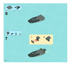 LEGO 8635 instructions page 24 – build guide
