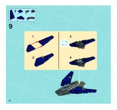 LEGO 8635 instructions page 26 – build guide