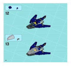 LEGO 8635 instructions page 28 – build guide