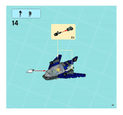 LEGO 8635 instructions page 29 – build guide