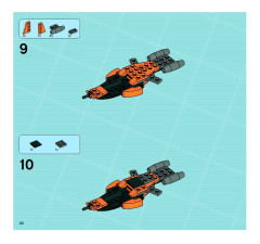 LEGO 8635 instructions page 34 – build guide