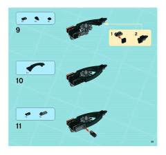 LEGO 8635 instructions page 39 – build guide