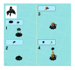 LEGO 8635 instructions page 4 – build guide