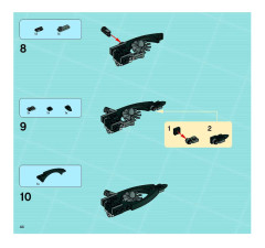 LEGO 8635 instructions page 44 – build guide