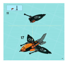 LEGO 8635 instructions page 45 – build guide