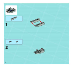 LEGO 8635 instructions page 6 – build guide