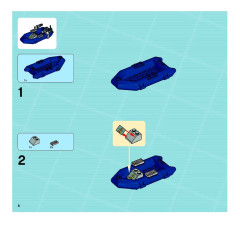 LEGO 8635 instructions page 8 – build guide