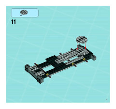 LEGO 8635 instructions page 11 – build guide