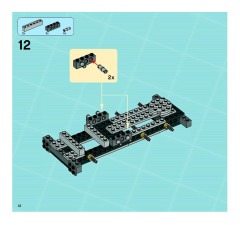 LEGO 8635 instructions page 12 – build guide