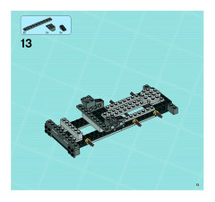 LEGO 8635 instructions page 13 – build guide