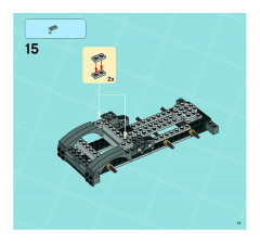 LEGO 8635 instructions page 15 – build guide
