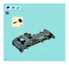LEGO 8635 instructions page 16 – build guide