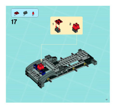 LEGO 8635 instructions page 17 – build guide
