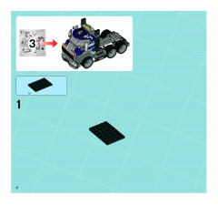 LEGO 8635 instructions page 2 – build guide