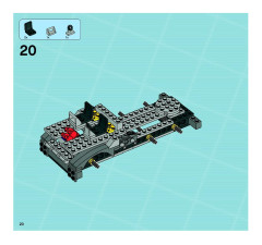 LEGO 8635 instructions page 20 – build guide