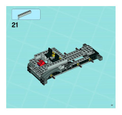 LEGO 8635 instructions page 21 – build guide