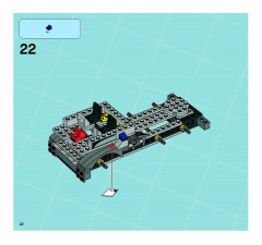LEGO 8635 instructions page 22 – build guide
