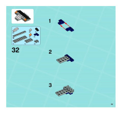 LEGO 8635 instructions page 32 – build guide