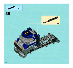 LEGO 8635 instructions page 39 – build guide
