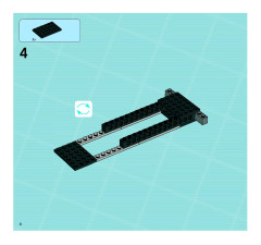 LEGO 8635 instructions page 4 – build guide