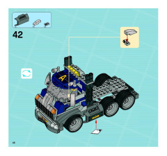 LEGO 8635 instructions page 45 – build guide
