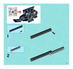 LEGO 8635 instructions page 46 – build guide
