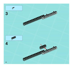 LEGO 8635 instructions page 47 – build guide