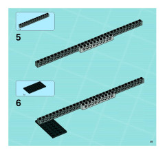 LEGO 8635 instructions page 49 – build guide