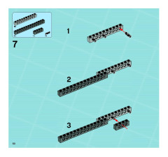 LEGO 8635 instructions page 50 – build guide
