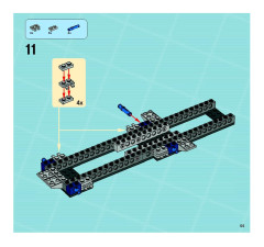 LEGO 8635 instructions page 55 – build guide