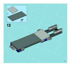 LEGO 8635 instructions page 57 – build guide