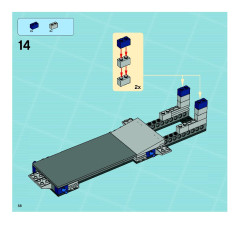 LEGO 8635 instructions page 58 – build guide