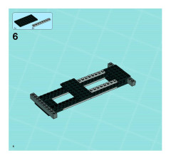 LEGO 8635 instructions page 6 – build guide
