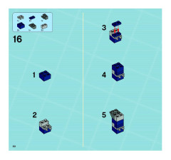 LEGO 8635 instructions page 60 – build guide
